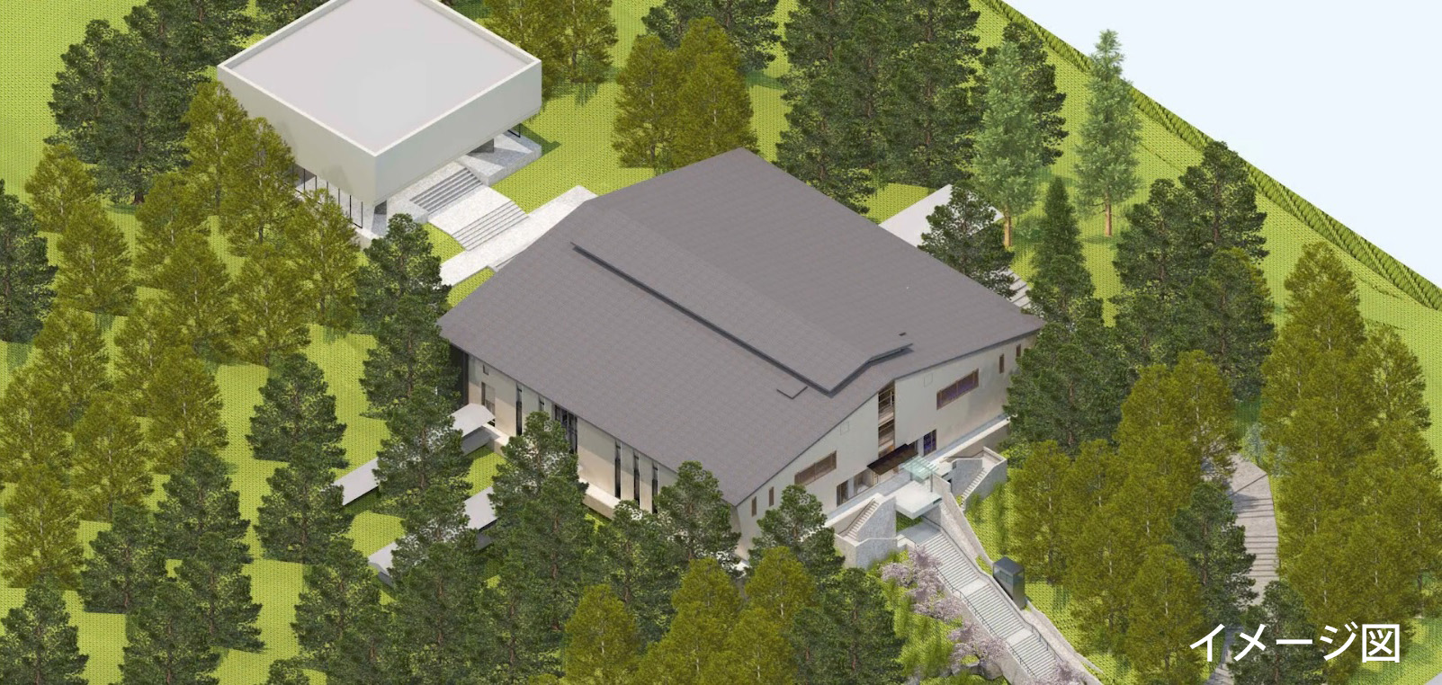 Constructions related to Komyo Kaikan