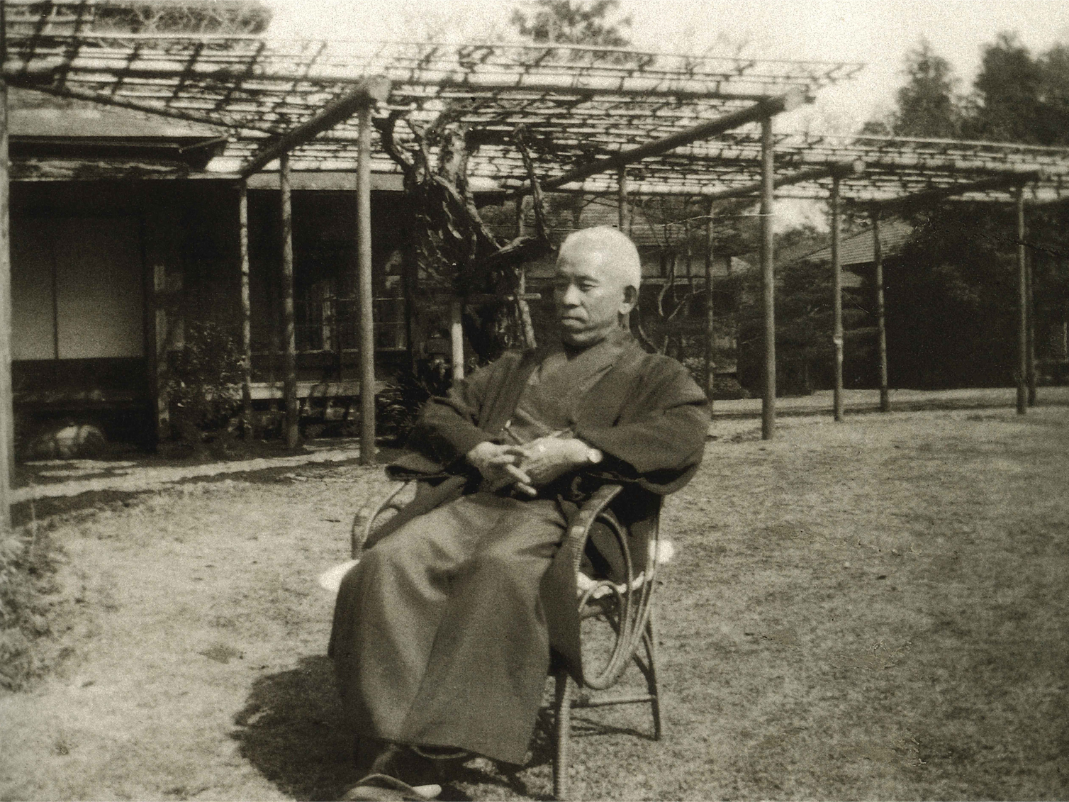 Shortly after moving to Gyokusen-kyo in Tokyo (1935)